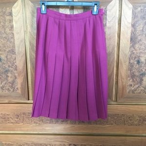 Vintage Pleated Skirt